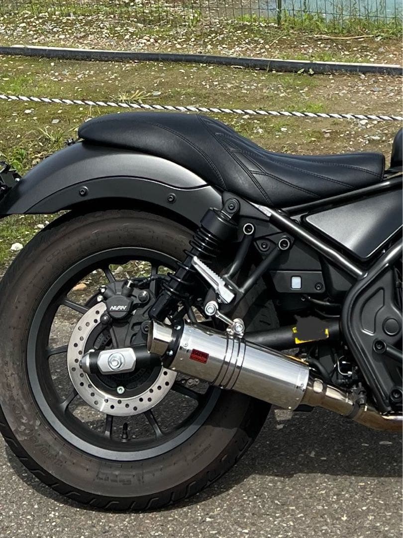 レブル250 アサクラTTRタイプ　スリップオンマフラー