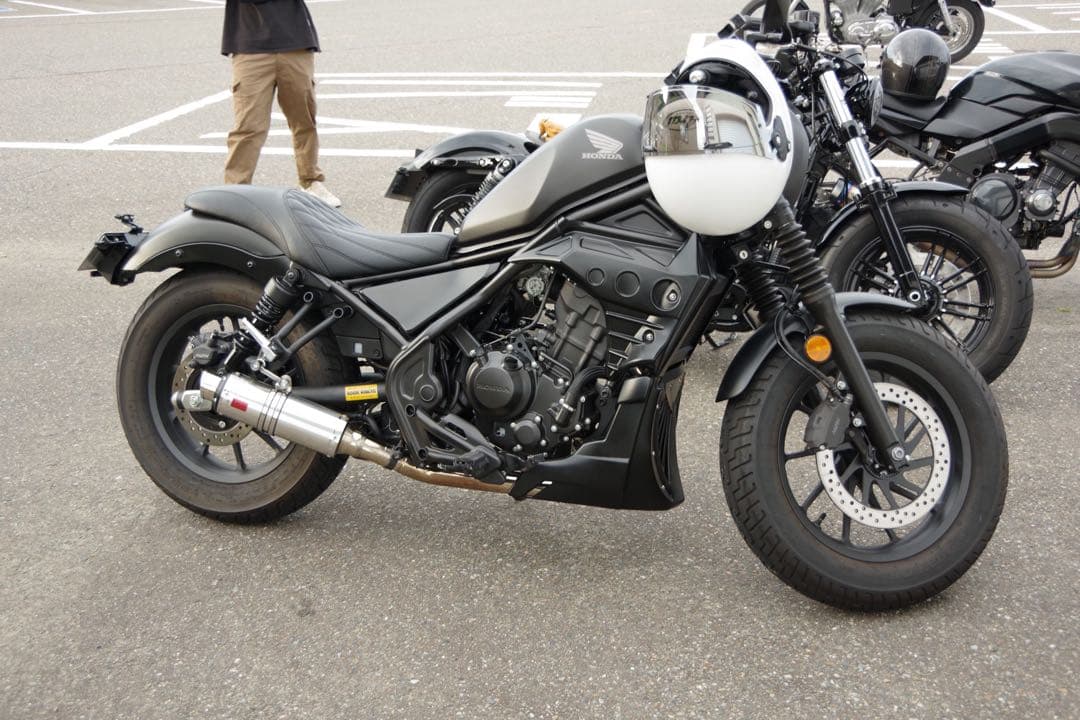 レブル250 アサクラTTRタイプ　スリップオンマフラー