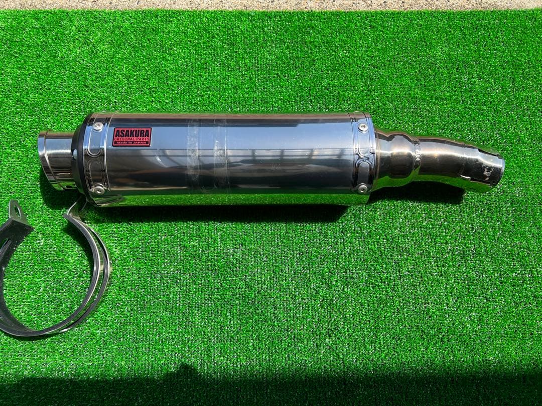 レブル250 アサクラTTRタイプ　スリップオンマフラー