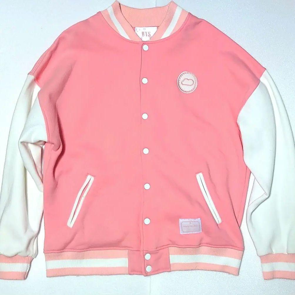 BTS Happy Ever After ハピエバ ピンクベースボールジャケット