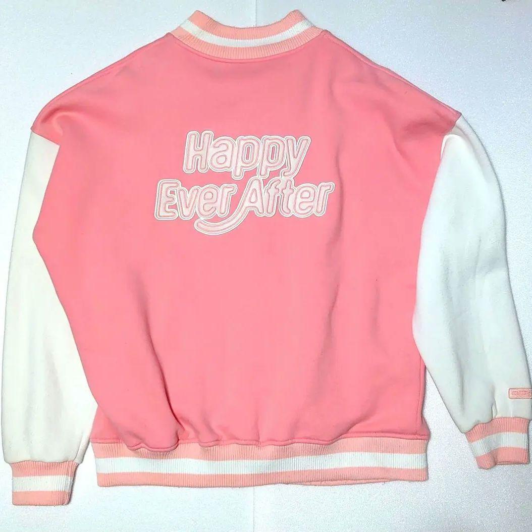 BTS Happy Ever After ハピエバ ピンクベースボールジャケット