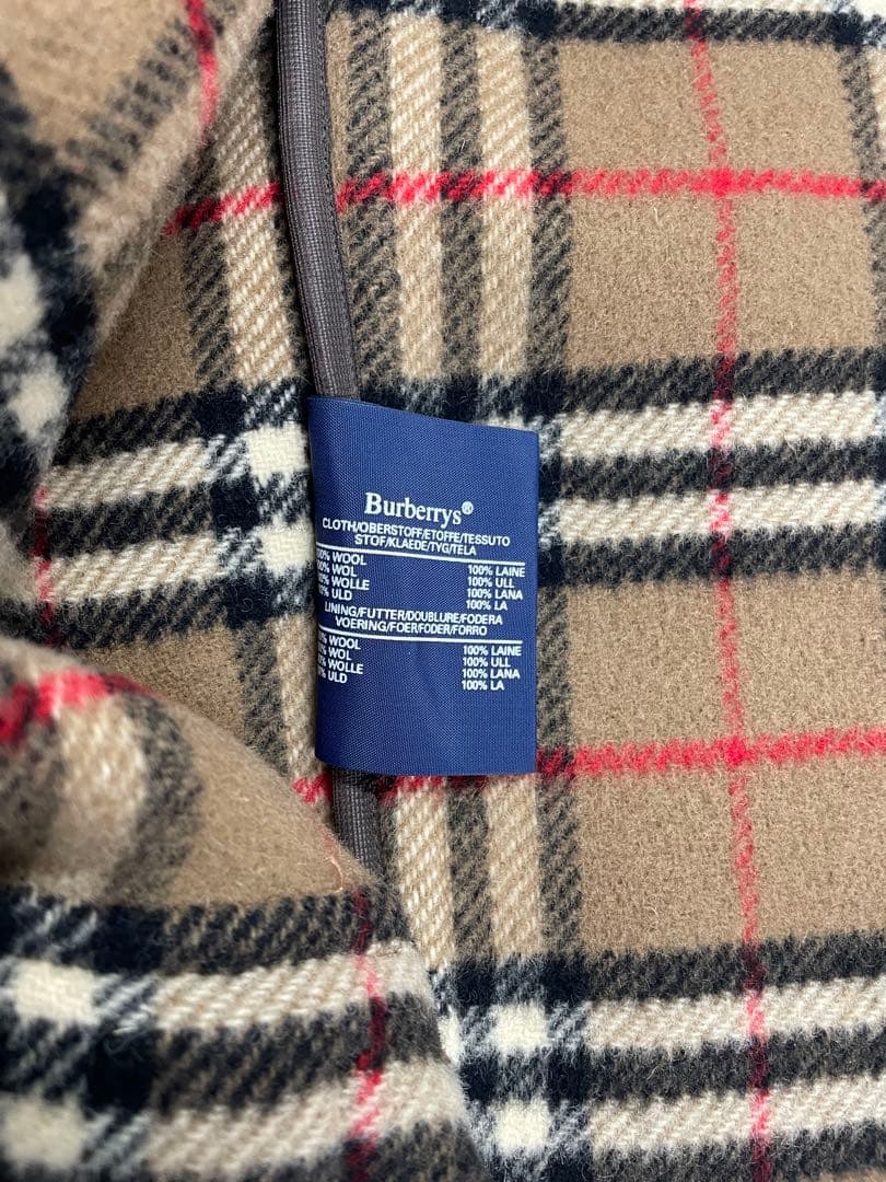 Burberrys 英国製 ダッフルコート ノバチェック メンズ XL相当
