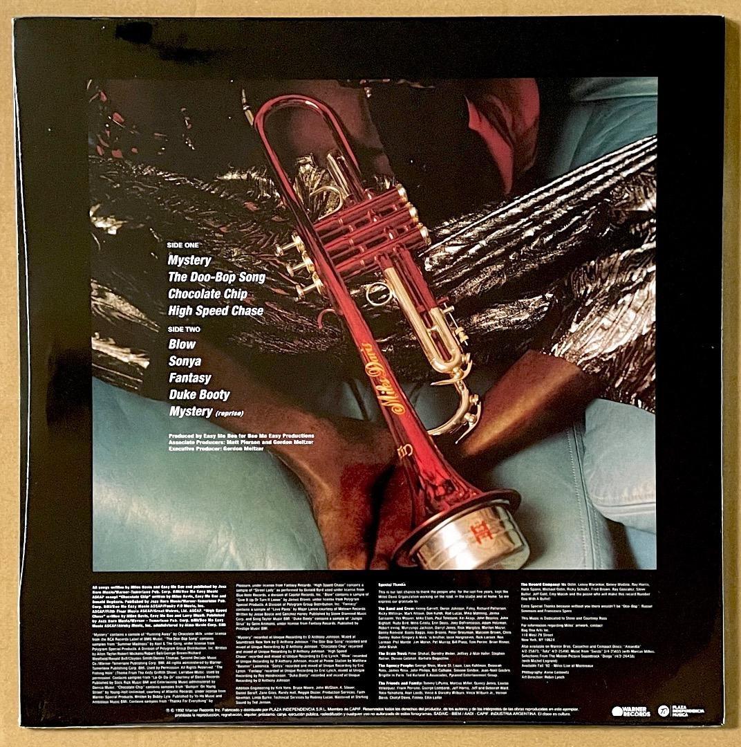 新品 Miles Davis Doo-Bop アナログ盤 送料込 正規再発