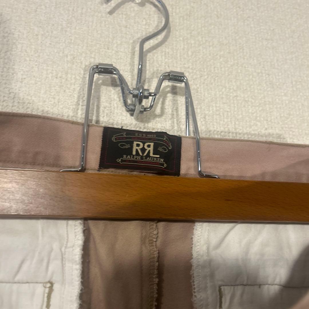 Ralph Lauren RRLタグ三つ星マークベージュ チノパン