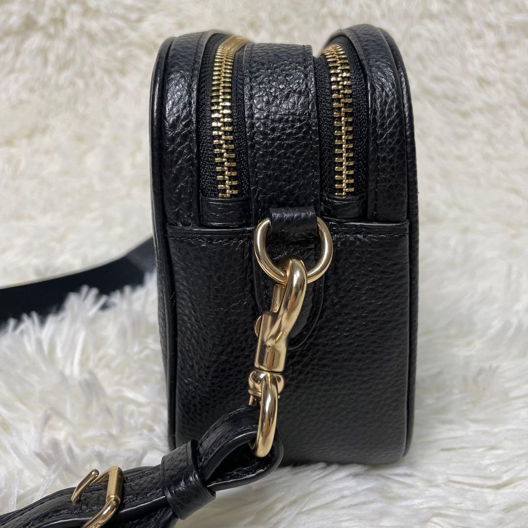 美品 COACH コーチ F75818 ホースアンドキャリッジ ショルダーバッグ