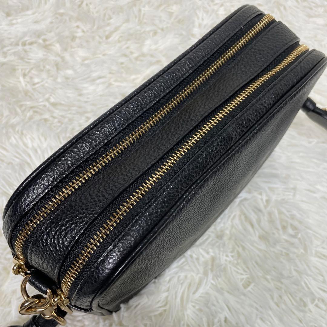 美品 COACH コーチ F75818 ホースアンドキャリッジ ショルダーバッグ