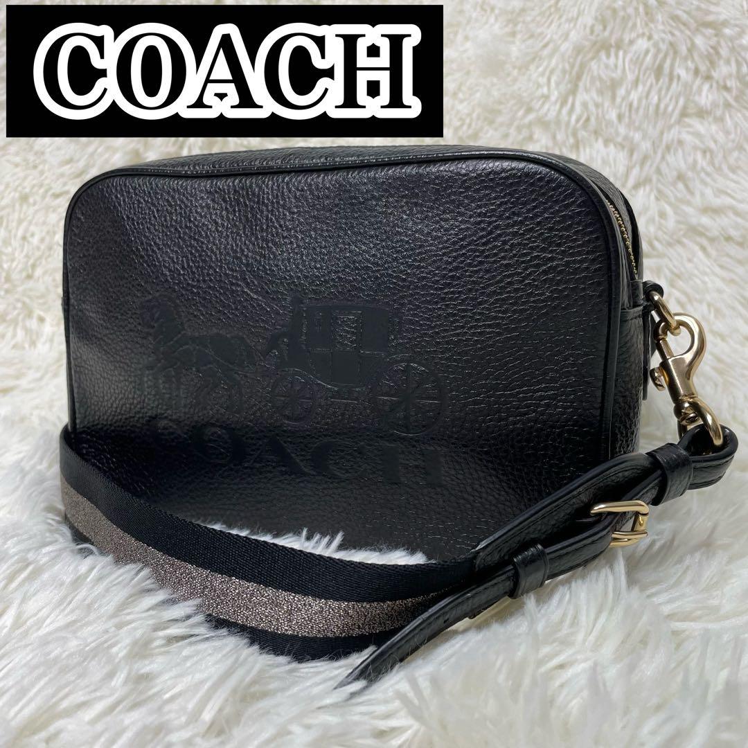 美品 COACH コーチ F75818 ホースアンドキャリッジ ショルダーバッグ