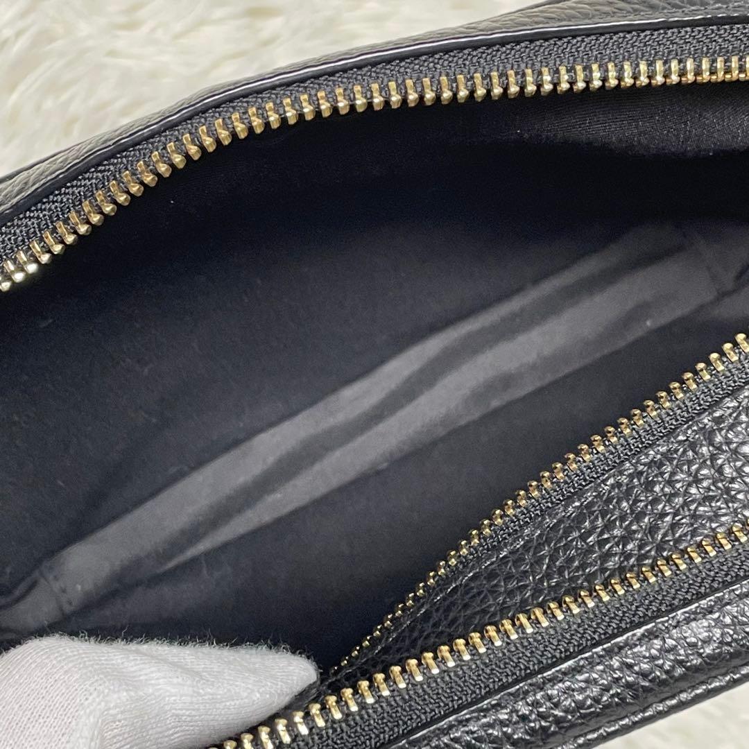 美品 COACH コーチ F75818 ホースアンドキャリッジ ショルダーバッグ