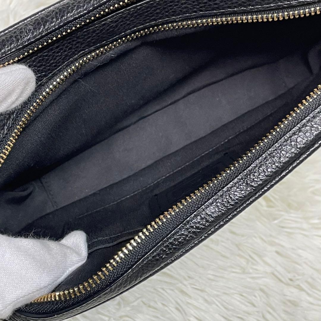 美品 COACH コーチ F75818 ホースアンドキャリッジ ショルダーバッグ