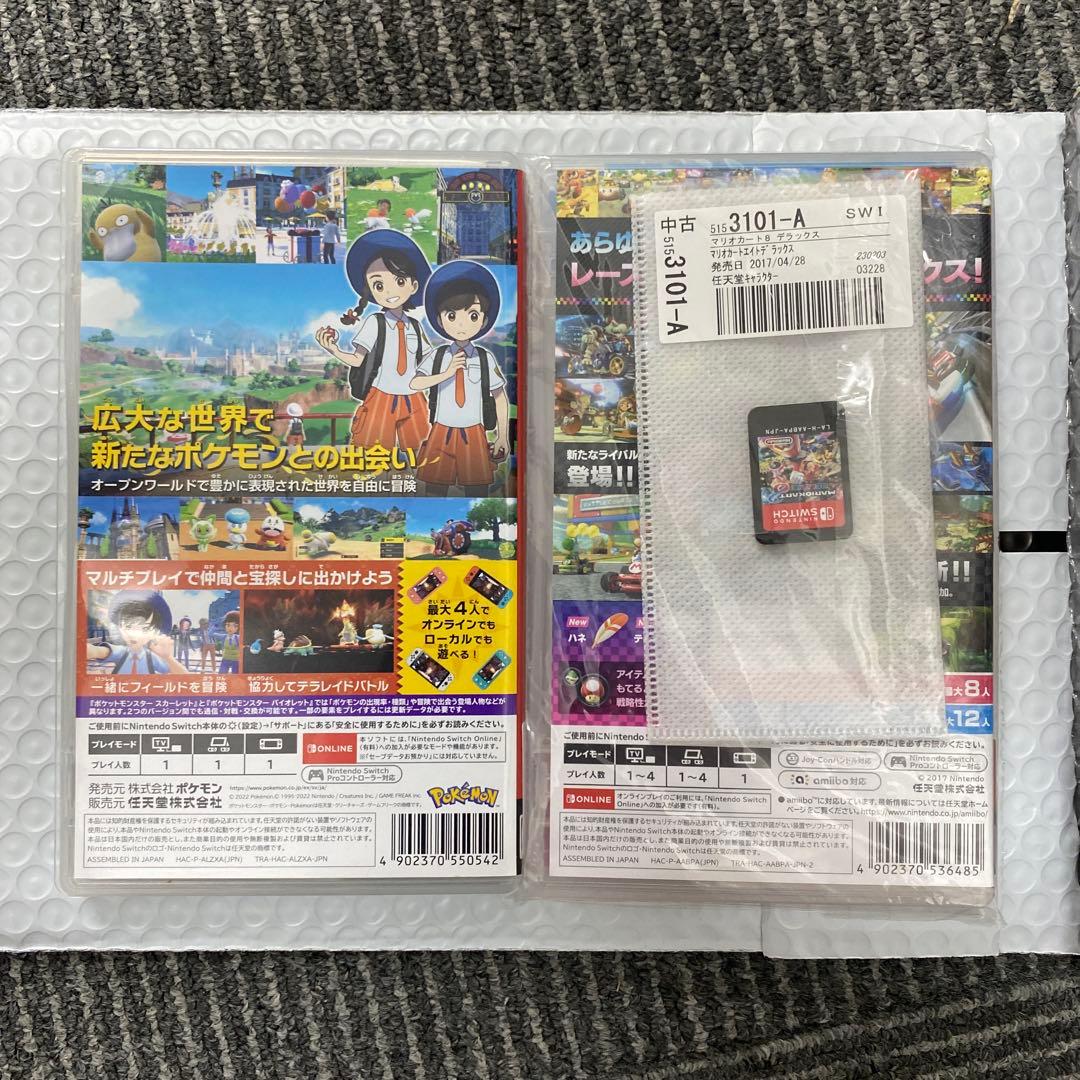 ノ*ン様 ポケットモンスター スカーレット& マリオカート８ デラックス