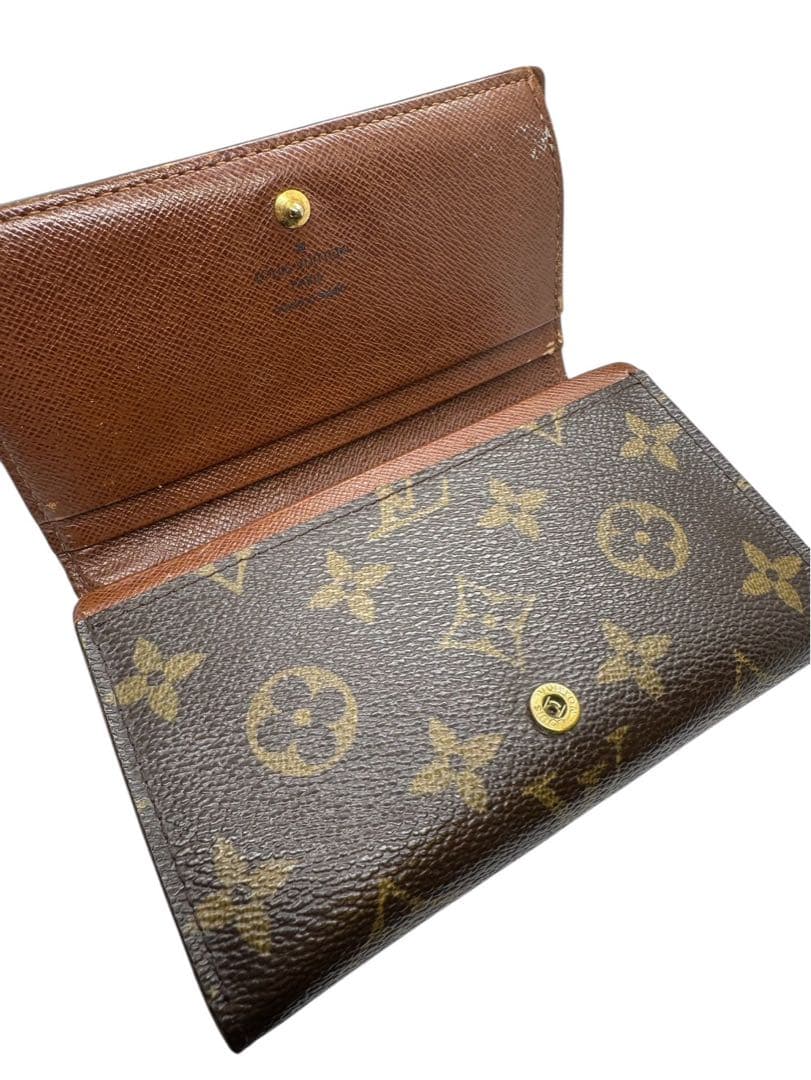 ルイヴィトン ポルトモネビエ トレゾール 折り財布 モノグラム