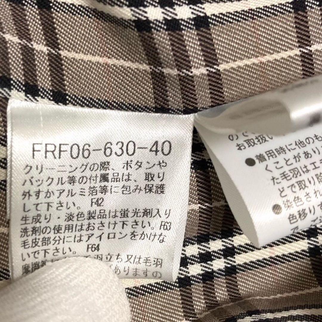 中古 Burberry バーバリー ブルーレーベル コート ノバチェック M