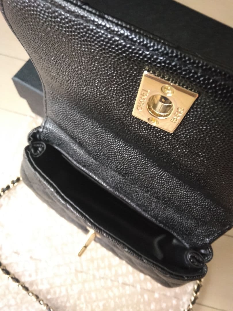 ♡*様 CHANEL ノベルティ ショルダーバッグ トップハンドル 黒 ブラック