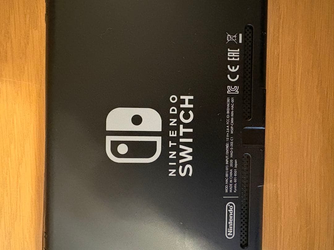 Nintendo Switch 本体 ブラックジャンク品 充電が弱い