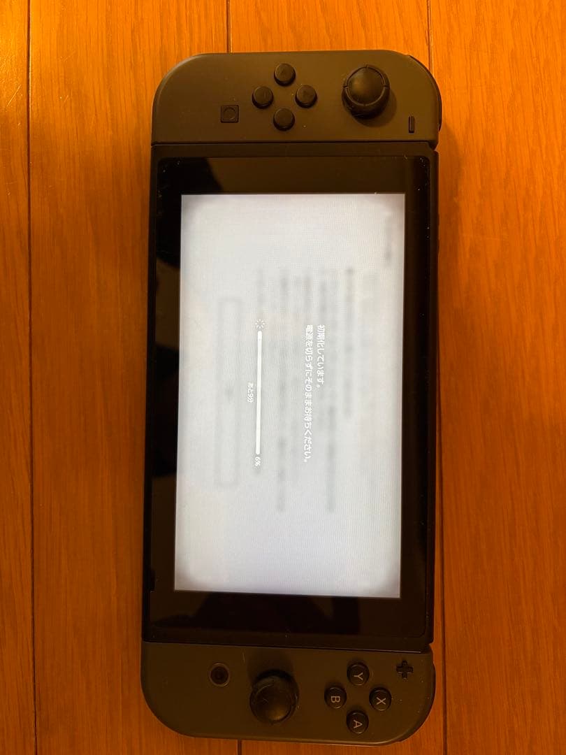 Nintendo Switch 本体 ブラックジャンク品 充電が弱い