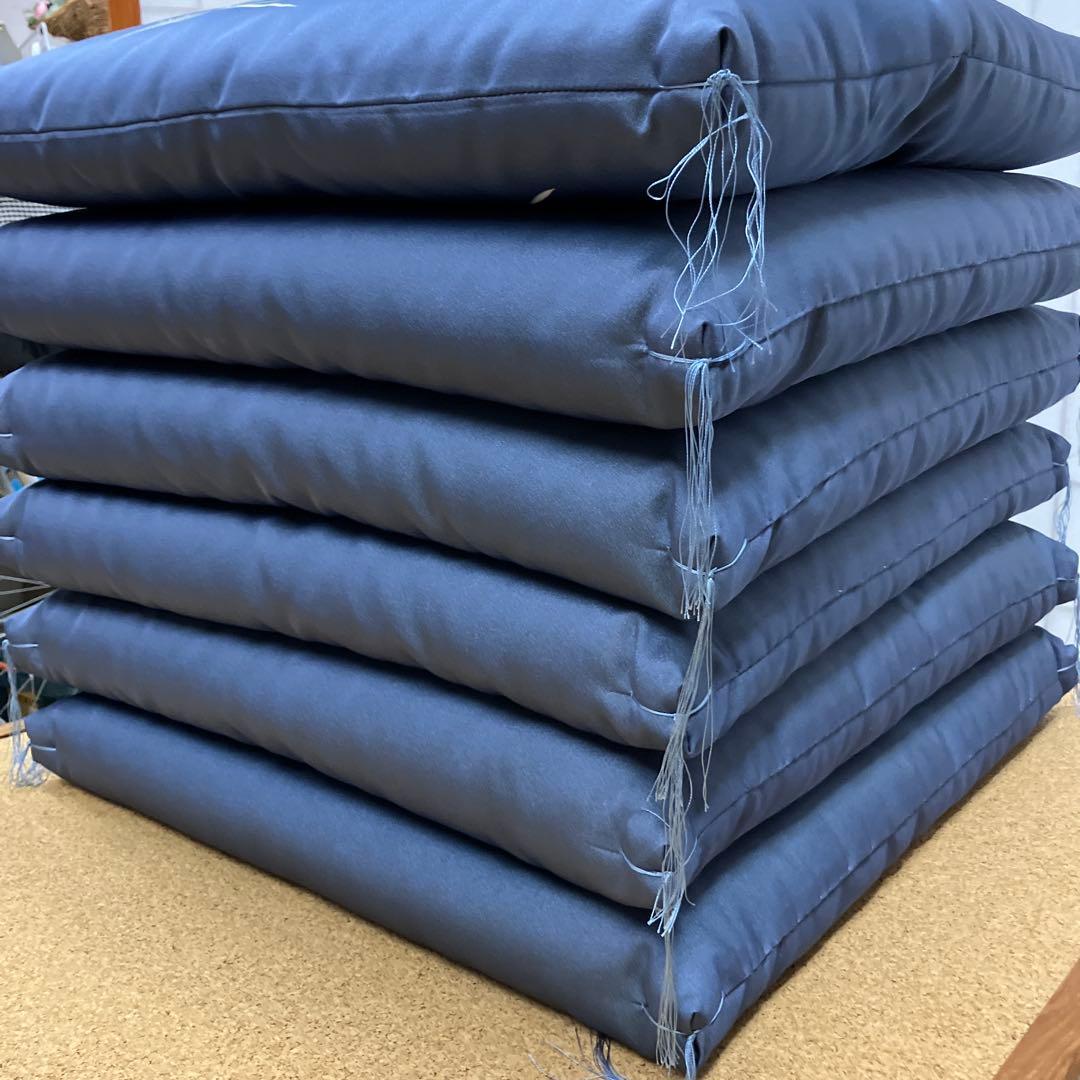 お正月に　花柄座布団6枚セット　お布団屋さん仕立て　お客様用