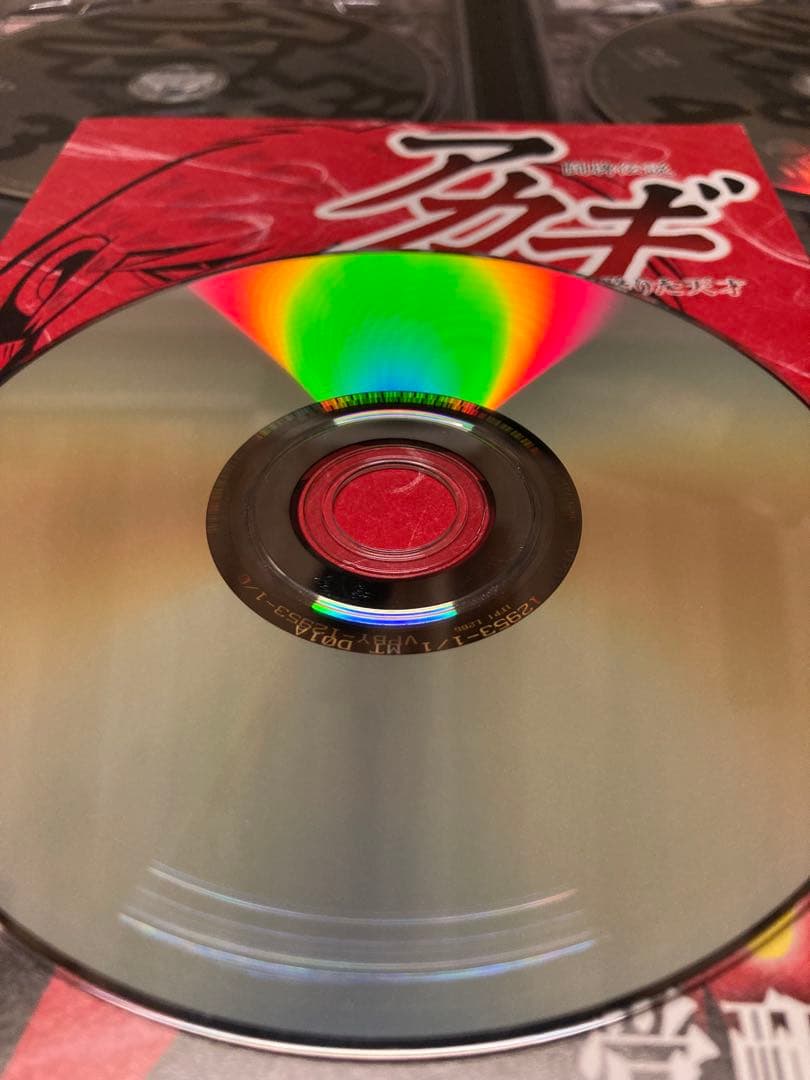 アカギ DVD 『覚醒の章 』『羅刹の章』セット中古読み取り確認済冊子・ケース付