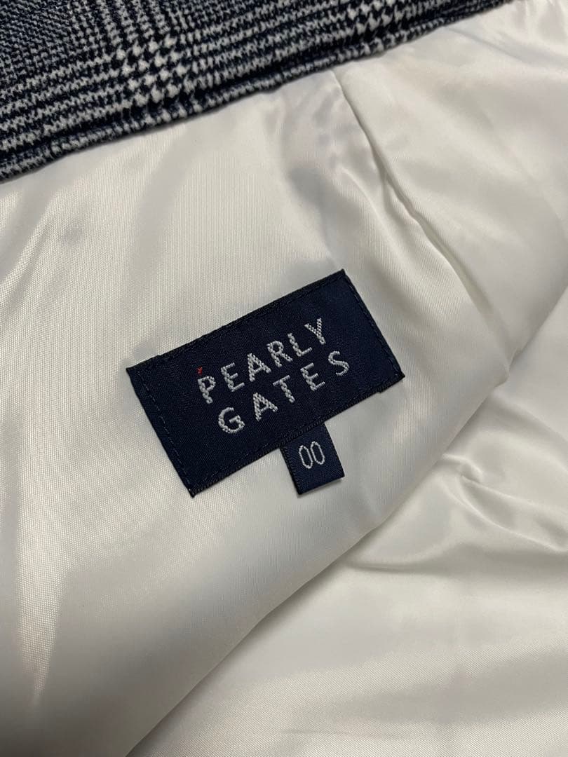 【新品未使用】PEARLY GATES スヌーピーコラボチェック柄スカートゴルフ