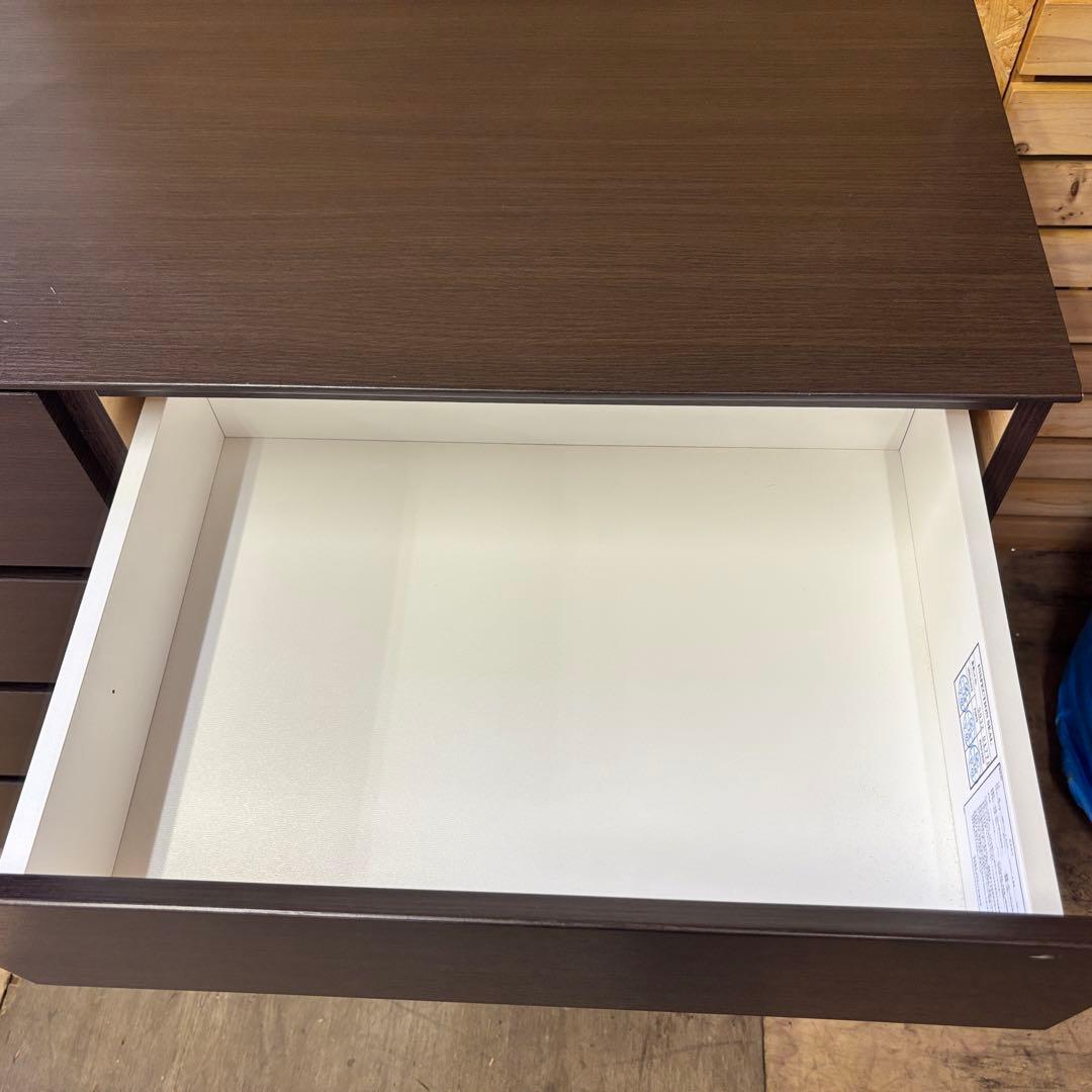 早い者勝ち‼️ニトリ ローチェスト クエス　ダークブラウン 140cm幅