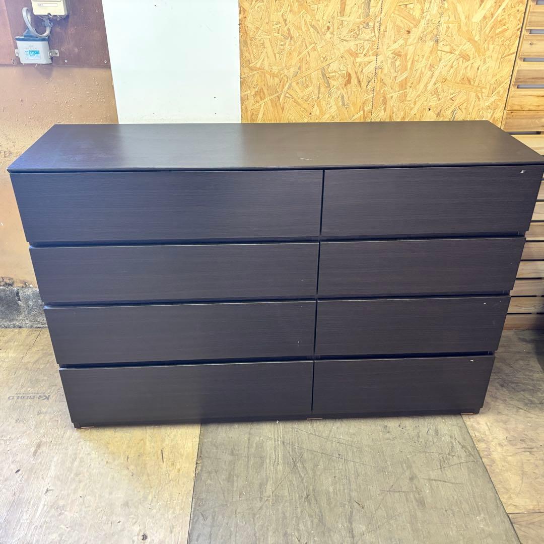 早い者勝ち‼️ニトリ ローチェスト クエス　ダークブラウン 140cm幅