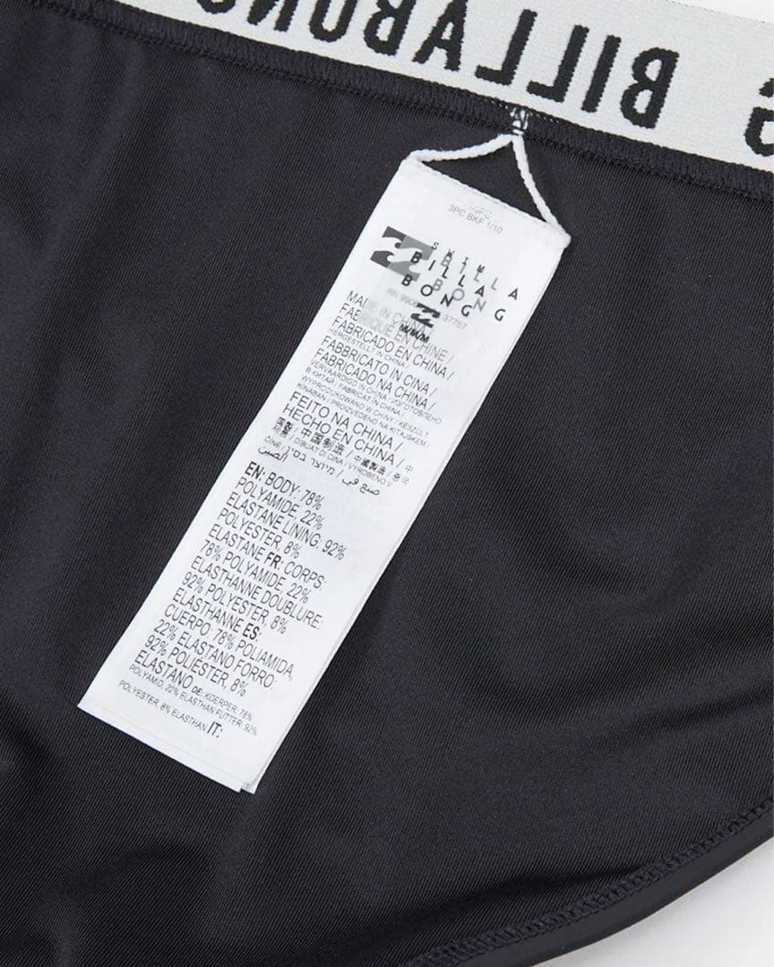 BILLABONG ビラボン BIKINI ビキニ　水着　新品未使用　ブラック