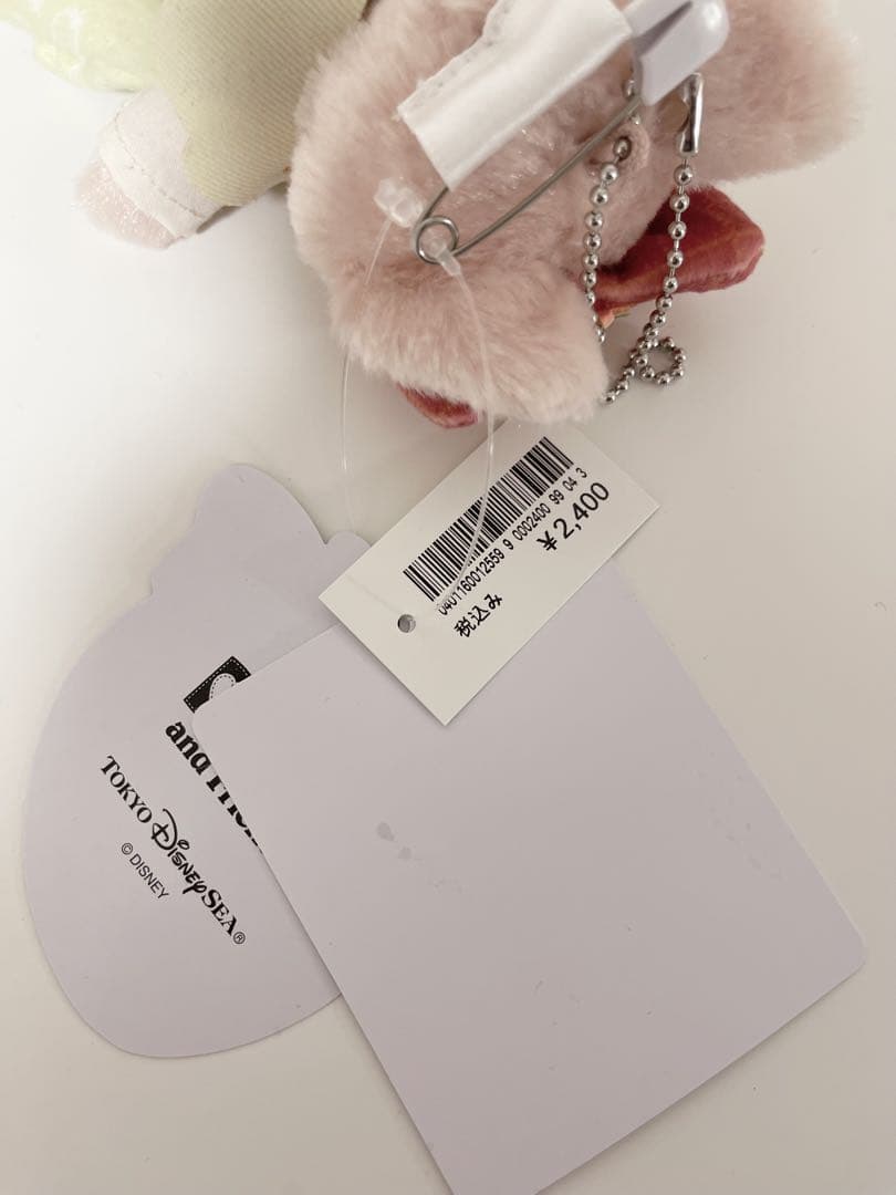 ダフフレ ハートフェルトストロベリーギフト リーナベル ぬいぐるみバッジ