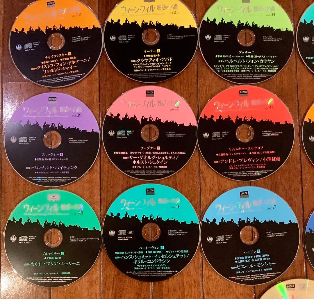 ウィーン・フィル魅惑の名曲　全50巻+名曲聴き比べスペシャルCD抜粋　再値下げ❗️