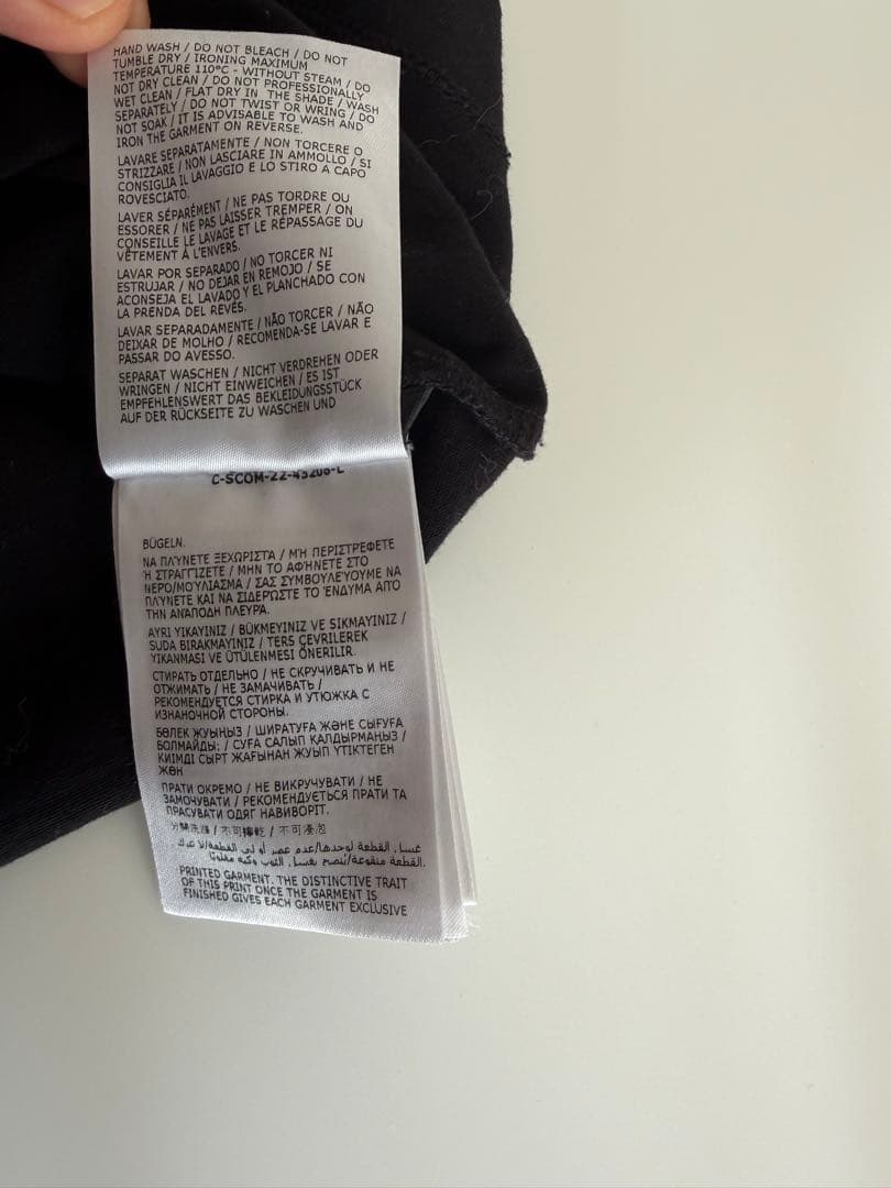 MONCLER ユニットブラック Tシャツ