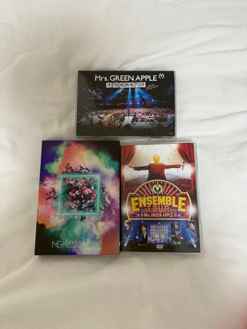 Mrs. GREEN APPLE DVD 3枚セット