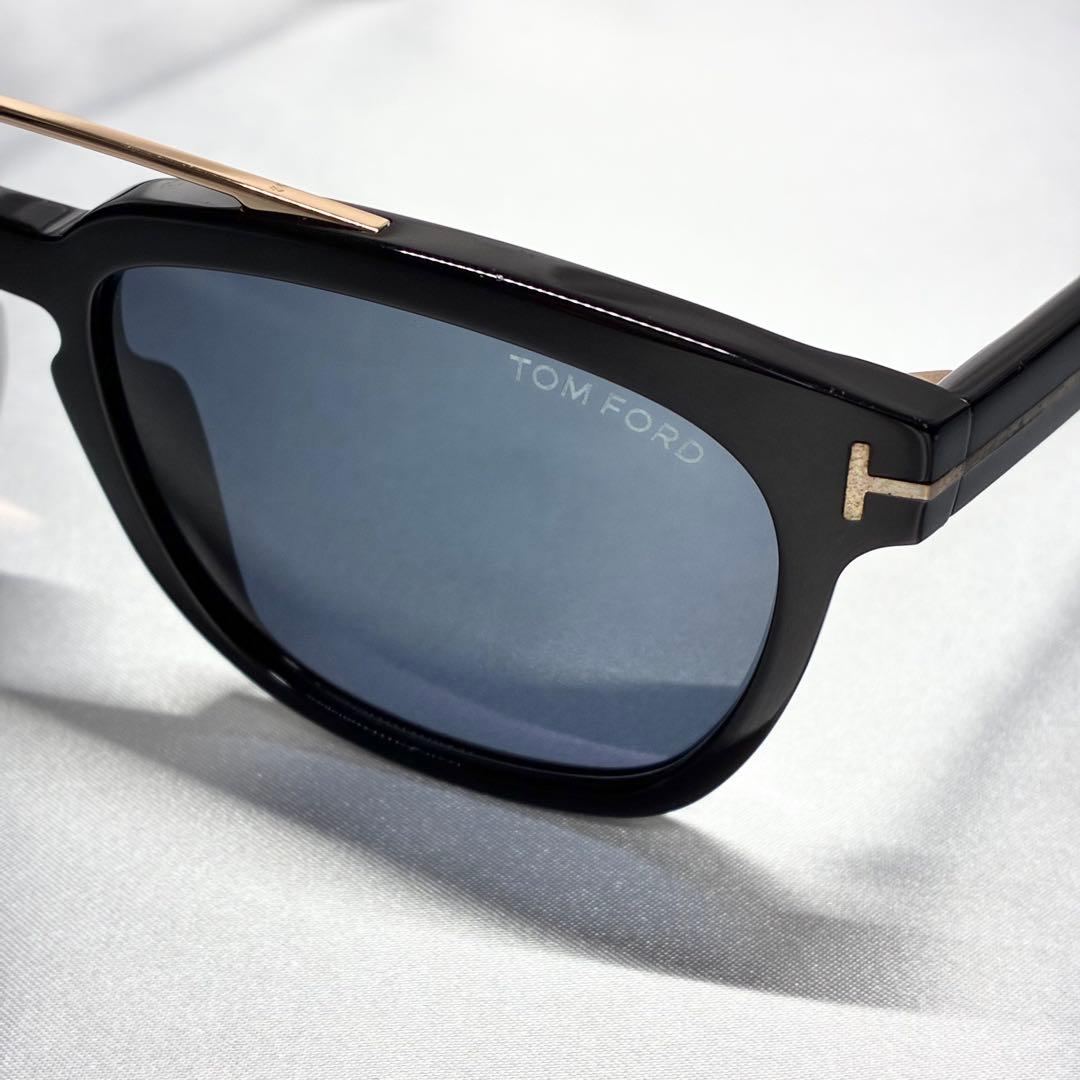 Holt TF516 01A トムフォード サングラス ウェリントン ブラック