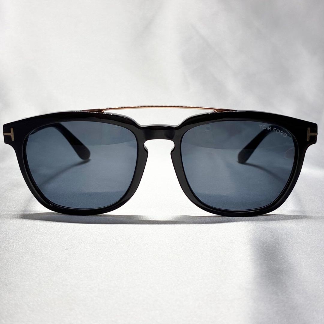 Holt TF516 01A トムフォード サングラス ウェリントン ブラック