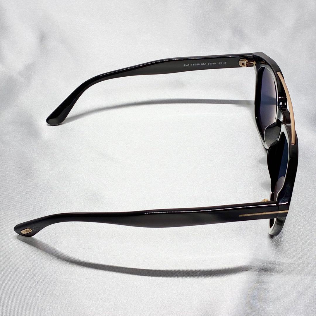 Holt TF516 01A トムフォード サングラス ウェリントン ブラック