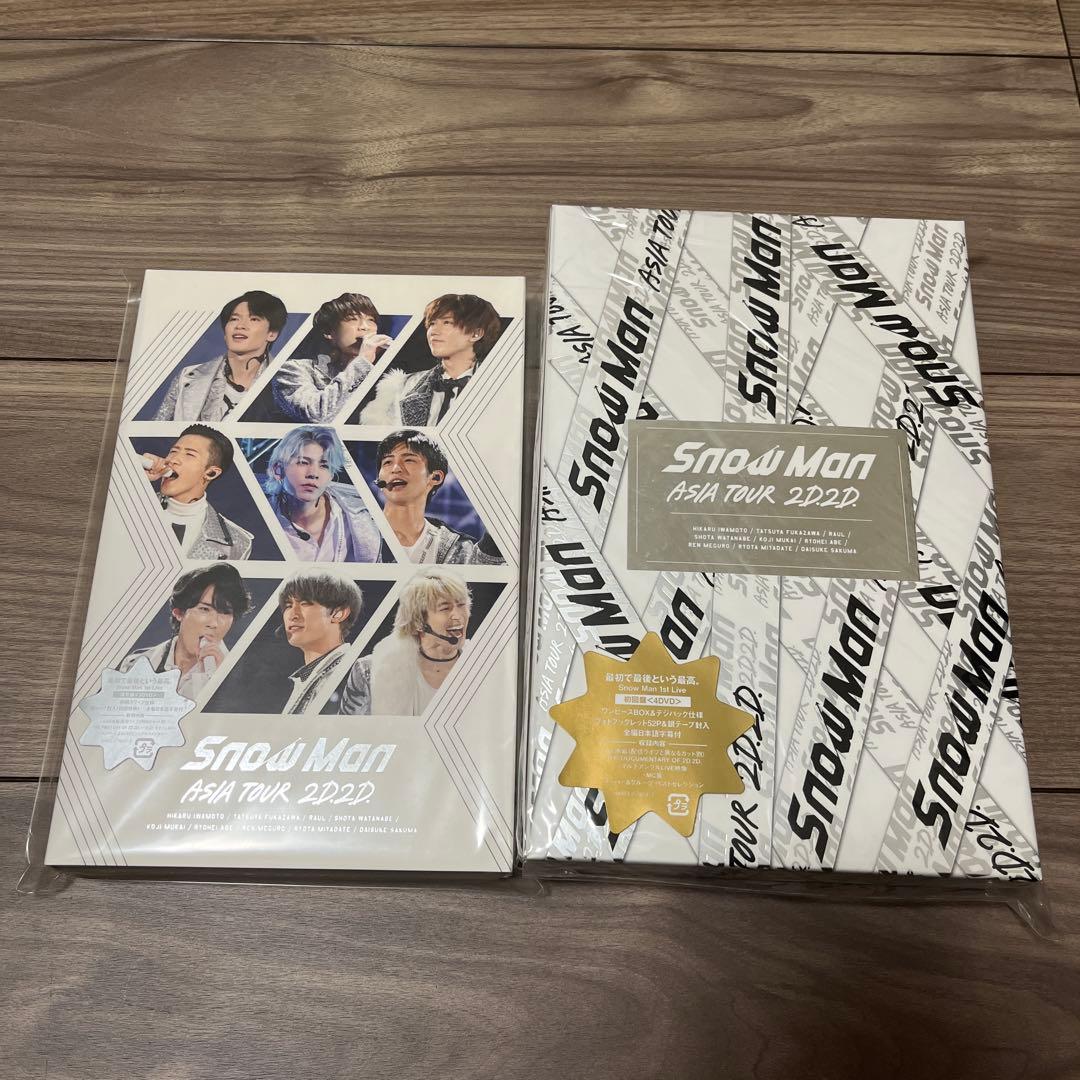  Man 2D.2D.ライブDVD 銀テープ付初回盤、通常盤初回スリーブ