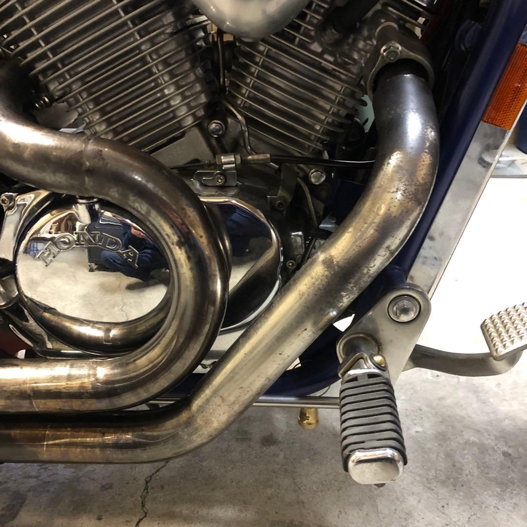 スティード 2in1マフラー 当時物