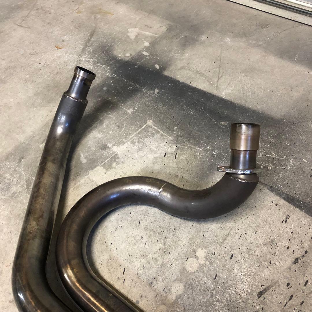 スティード 2in1マフラー 当時物