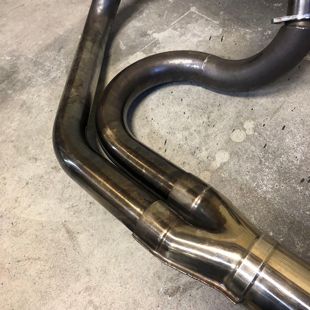 スティード 2in1マフラー 当時物