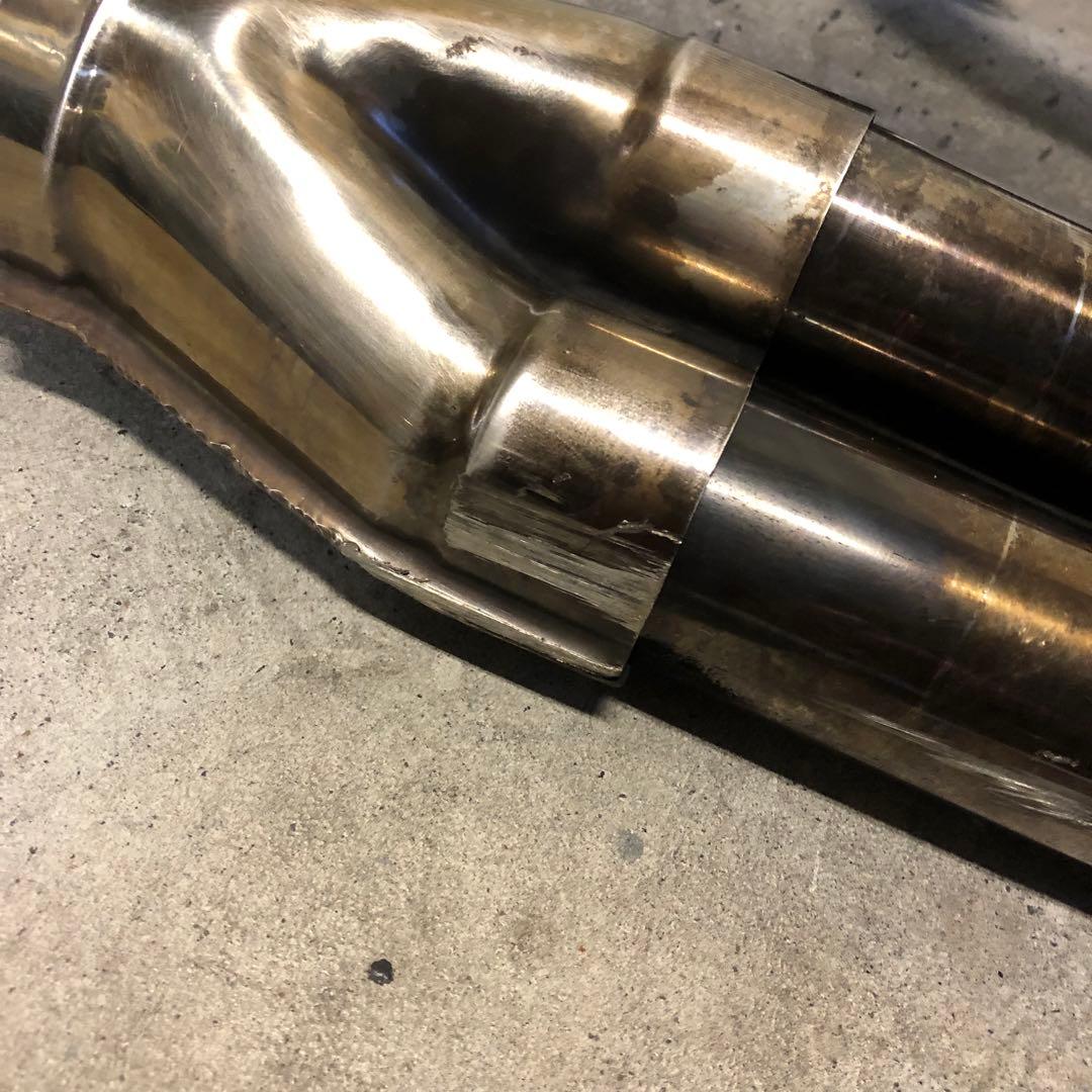 スティード 2in1マフラー 当時物