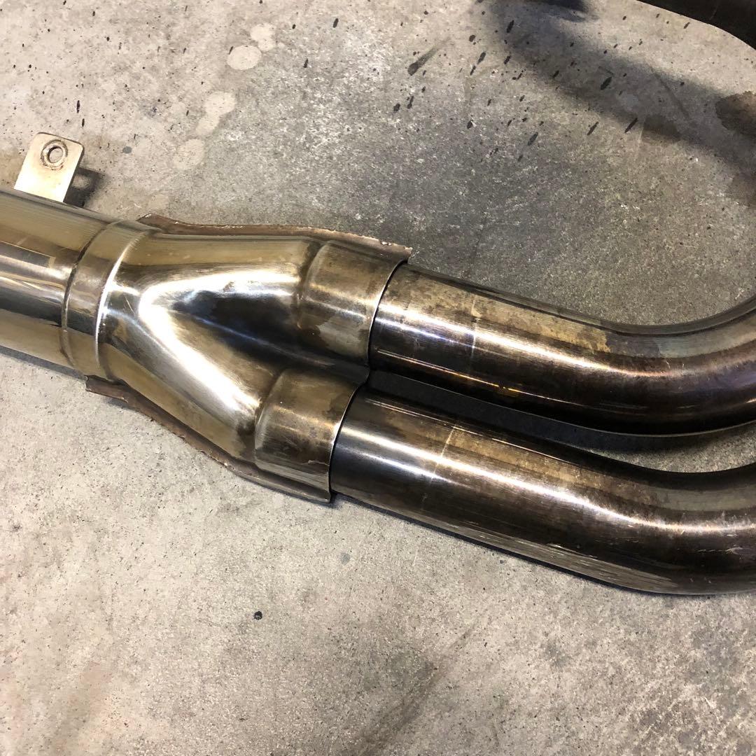 スティード 2in1マフラー 当時物