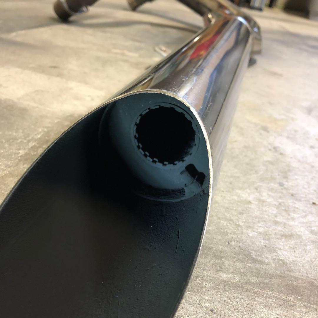 スティード 2in1マフラー 当時物