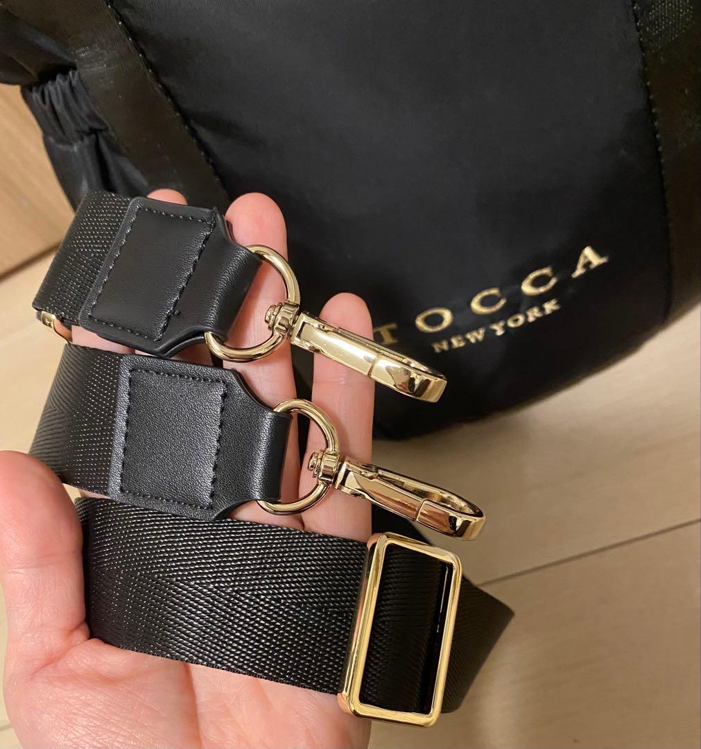 美品☆TOCCA SANA SIDEPOCKET TOTE トートバッグ