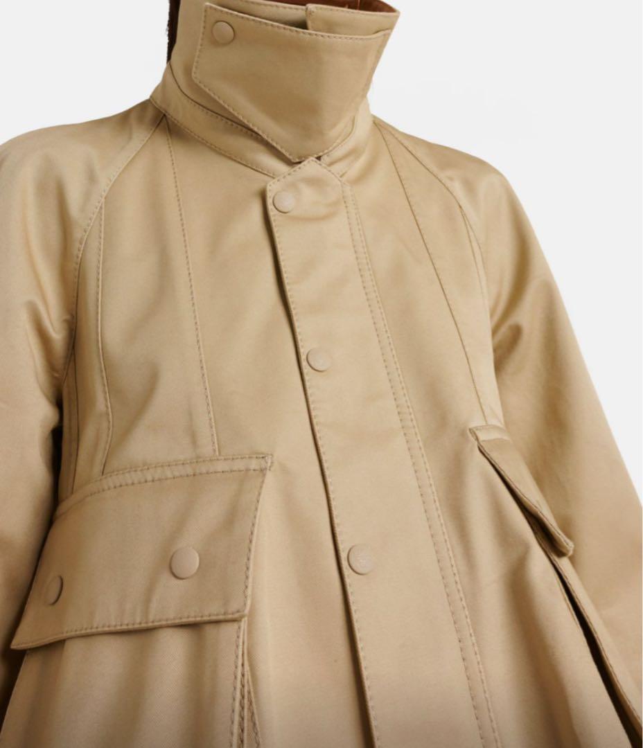 今月掲載終了最終値下【LOEWE】トラペーズ コットンジャケット/サイズ34