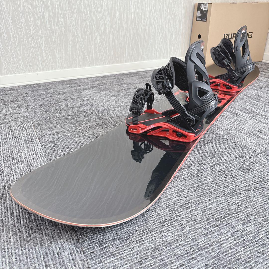 15美品❗️超豪華❗️サロモン メンズスノーボードセット★スノボ153cm+ビン付