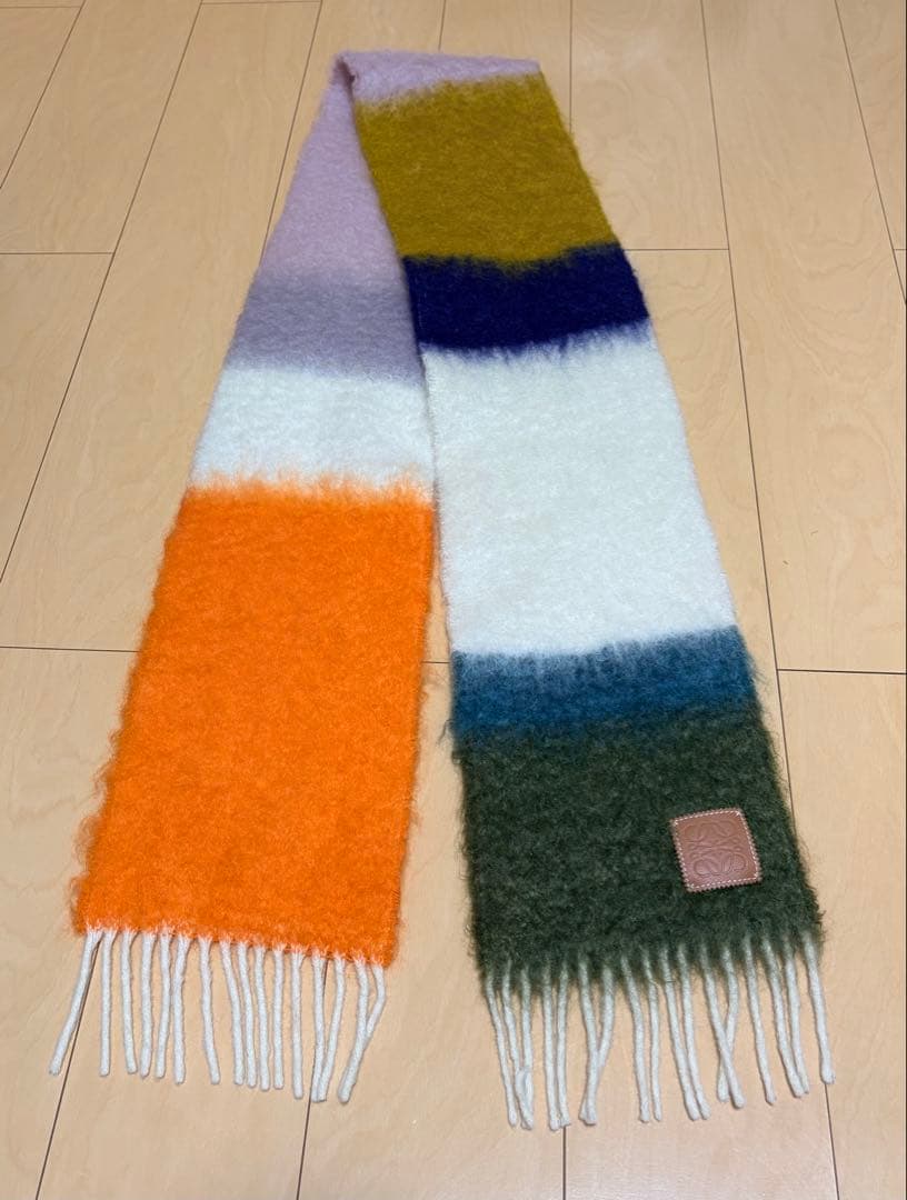 こ*め様 LOEWE ロエベ　モヘアマフラー