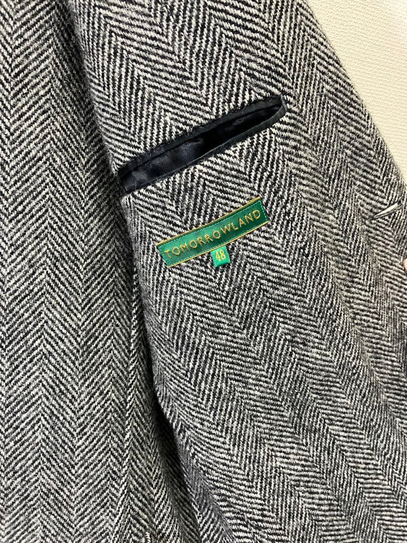 トゥモローランド ハリスツィード ジャケット＋ベスト M