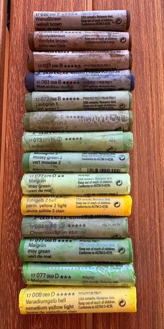 Schmincke ソフトパステル14本セット