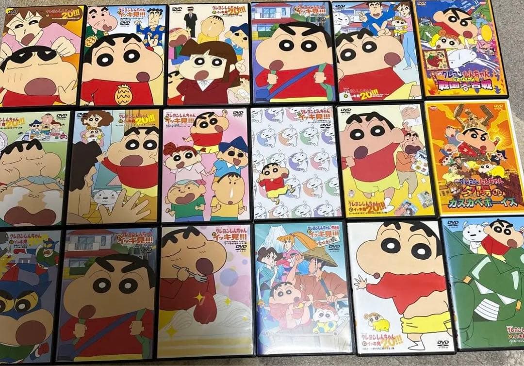 クレヨンしんちゃん 嵐を呼ぶ　イッキ見!!! DVD 16本セット＋映画2作品