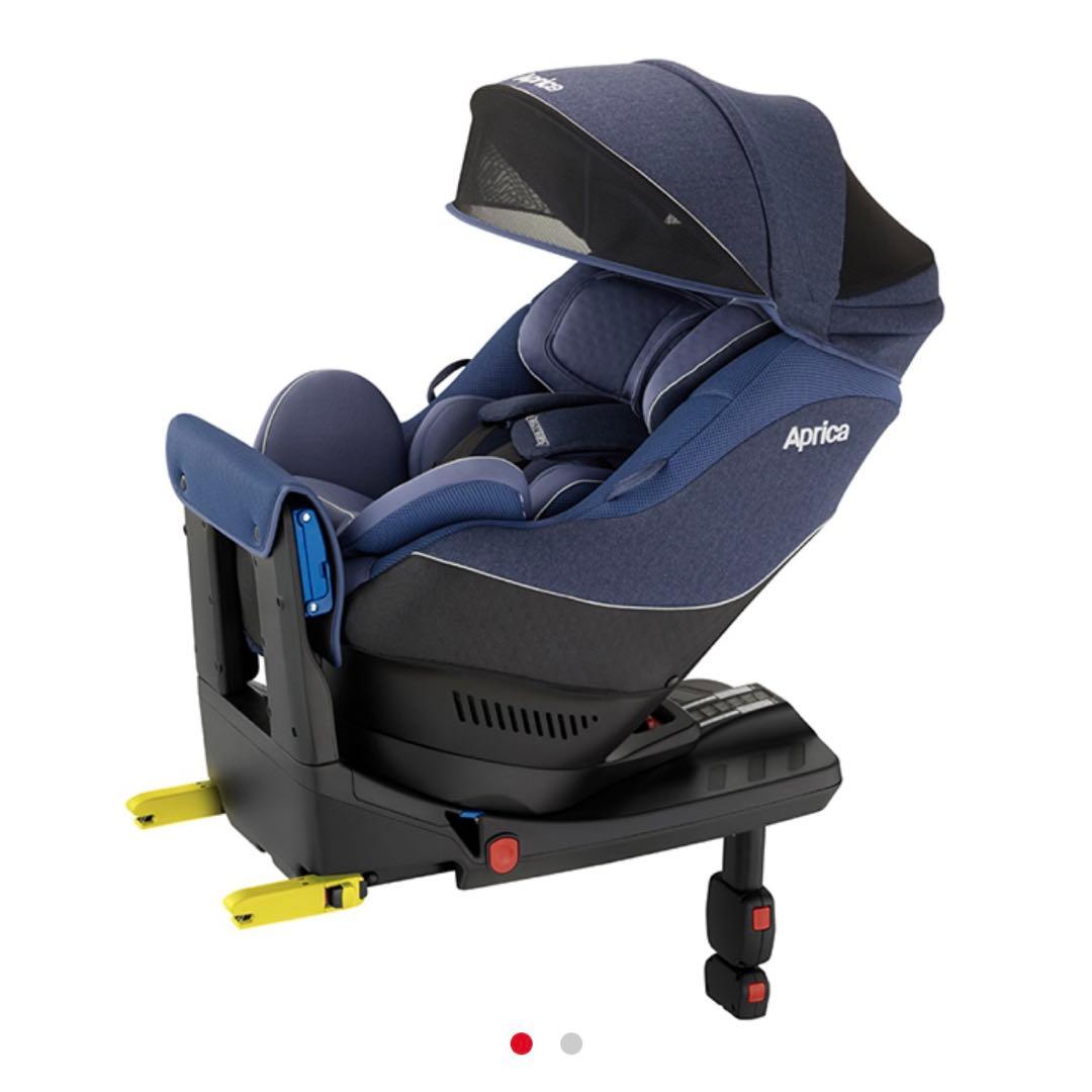 Aprica クルリラプレミアム　ISOFIX チャイルドシート　新生児