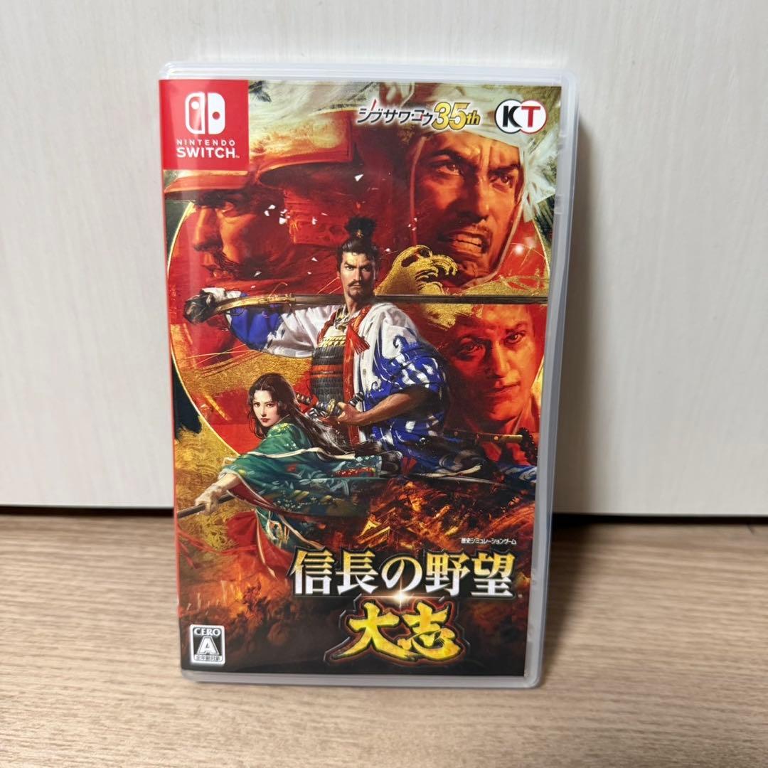 信長の野望 大志 Nintendo Switch 開封済み未使用