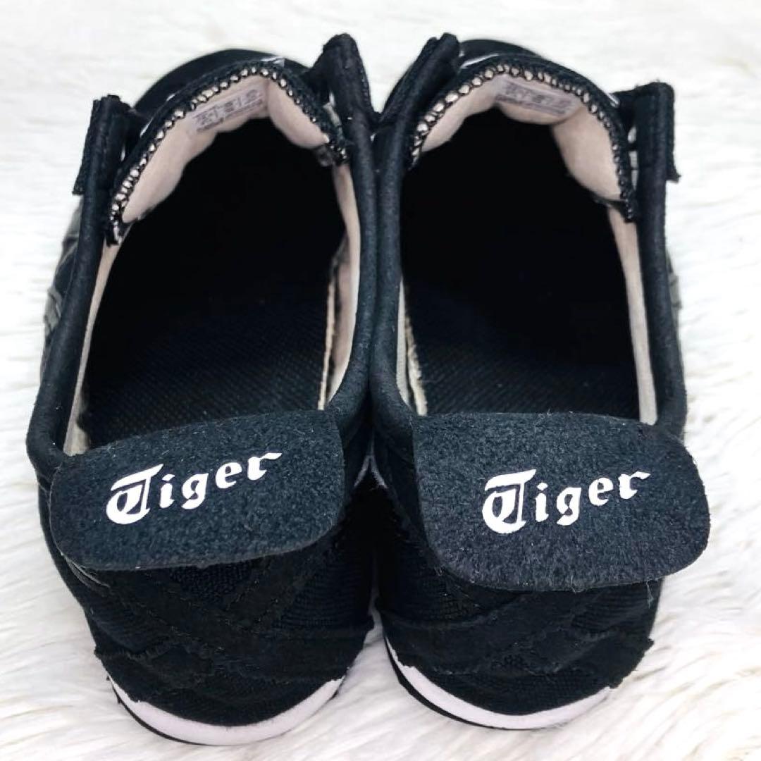 【未使用級】オニツカタイガー 24㌢メキシコ 66 スリッポン　ブラック