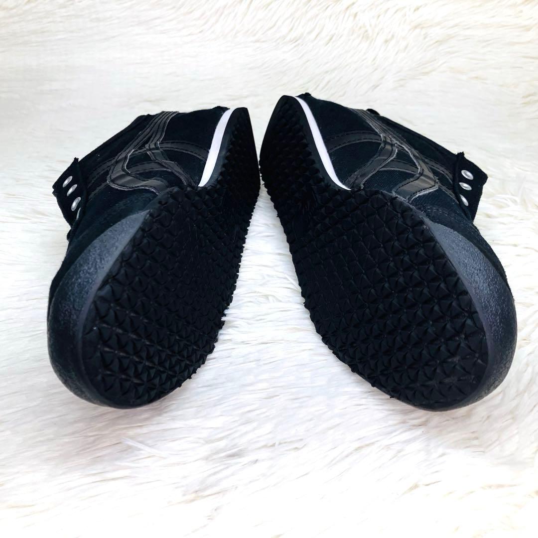 【未使用級】オニツカタイガー 24㌢メキシコ 66 スリッポン　ブラック